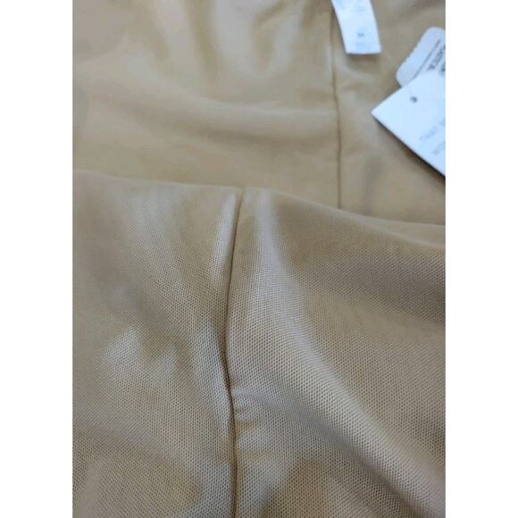 Lane Bryant Cacique Swim Size 36 6x teal & white tropical Brief Boy Short Bottom - Picture 5 of 6